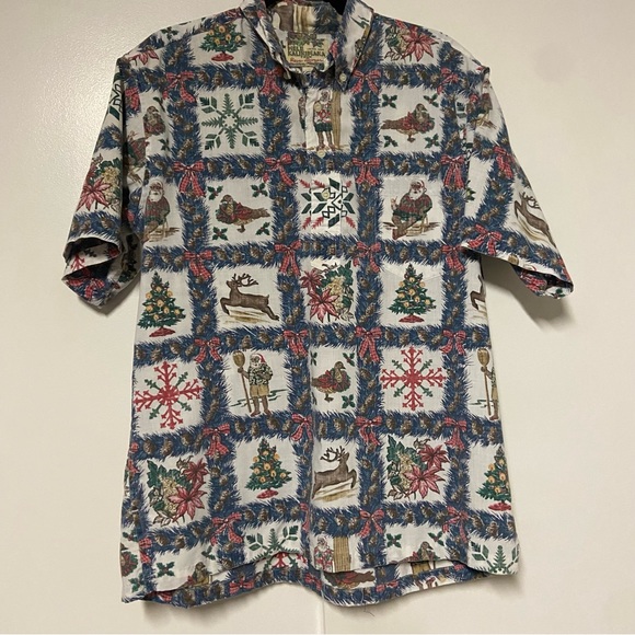 reyn spooner Other - Vintage Rare Limited Reyn Spooner 2000 Mele Kalikimaka Hawaiian Size L